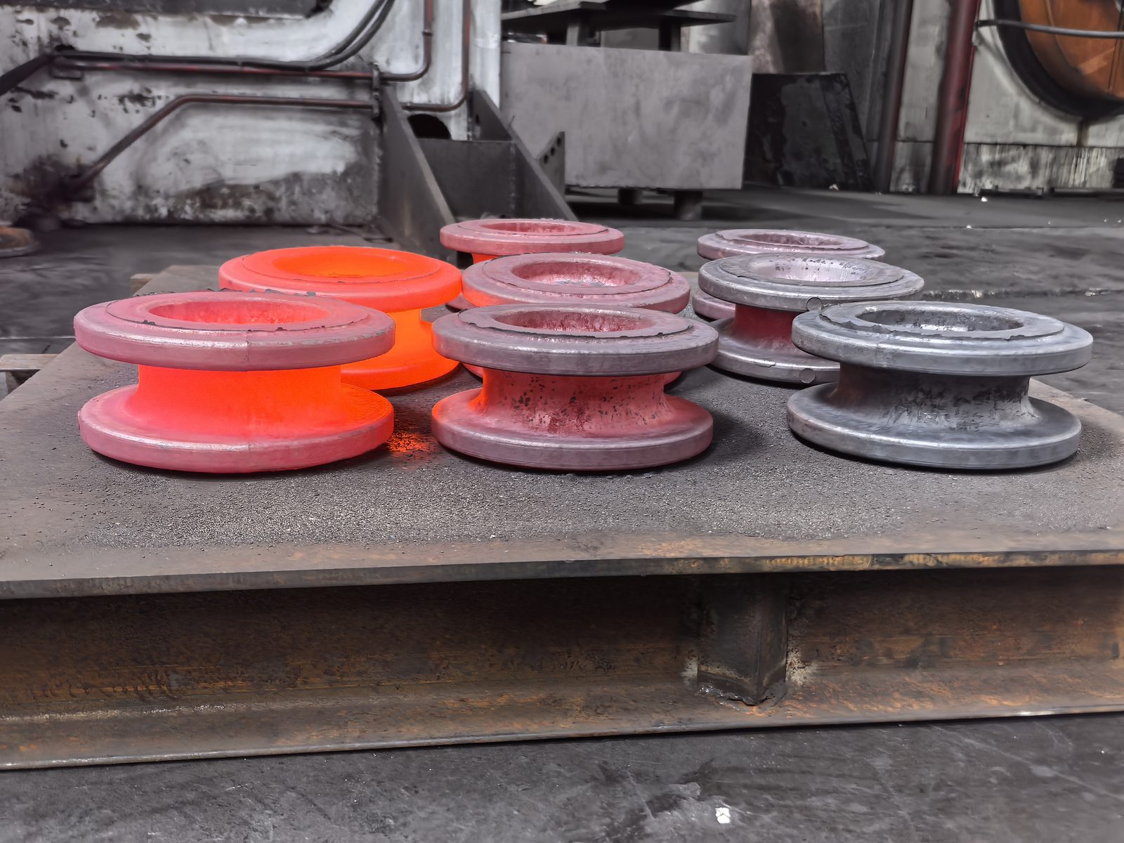 Forged three-piece ball valve body photo 2