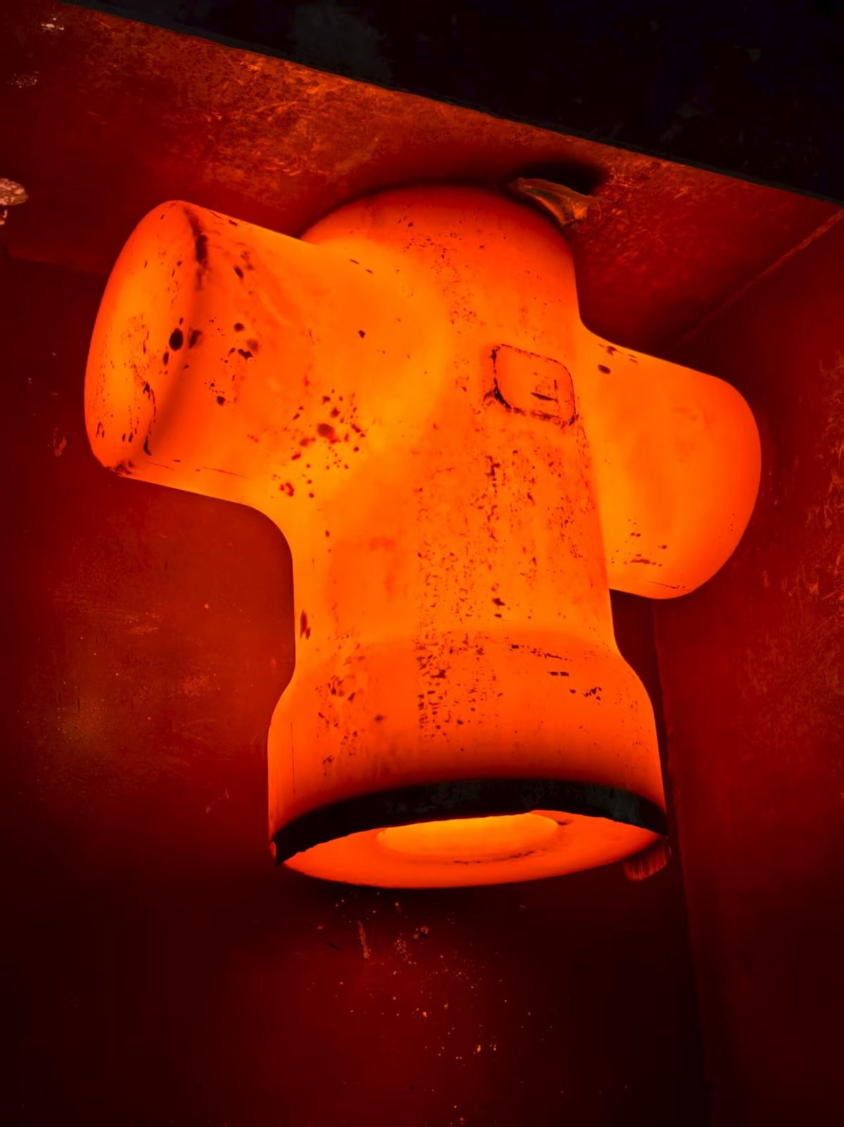 Forged power-station valve part photo 1