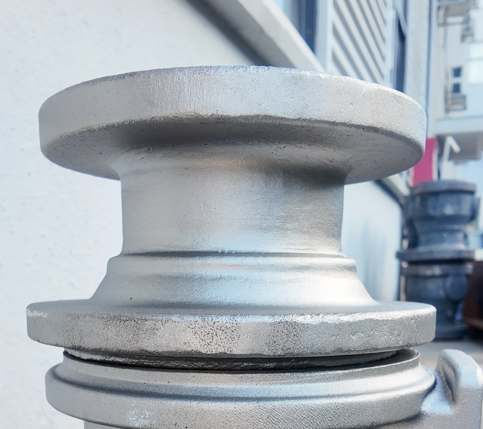 Forged ball valve cover